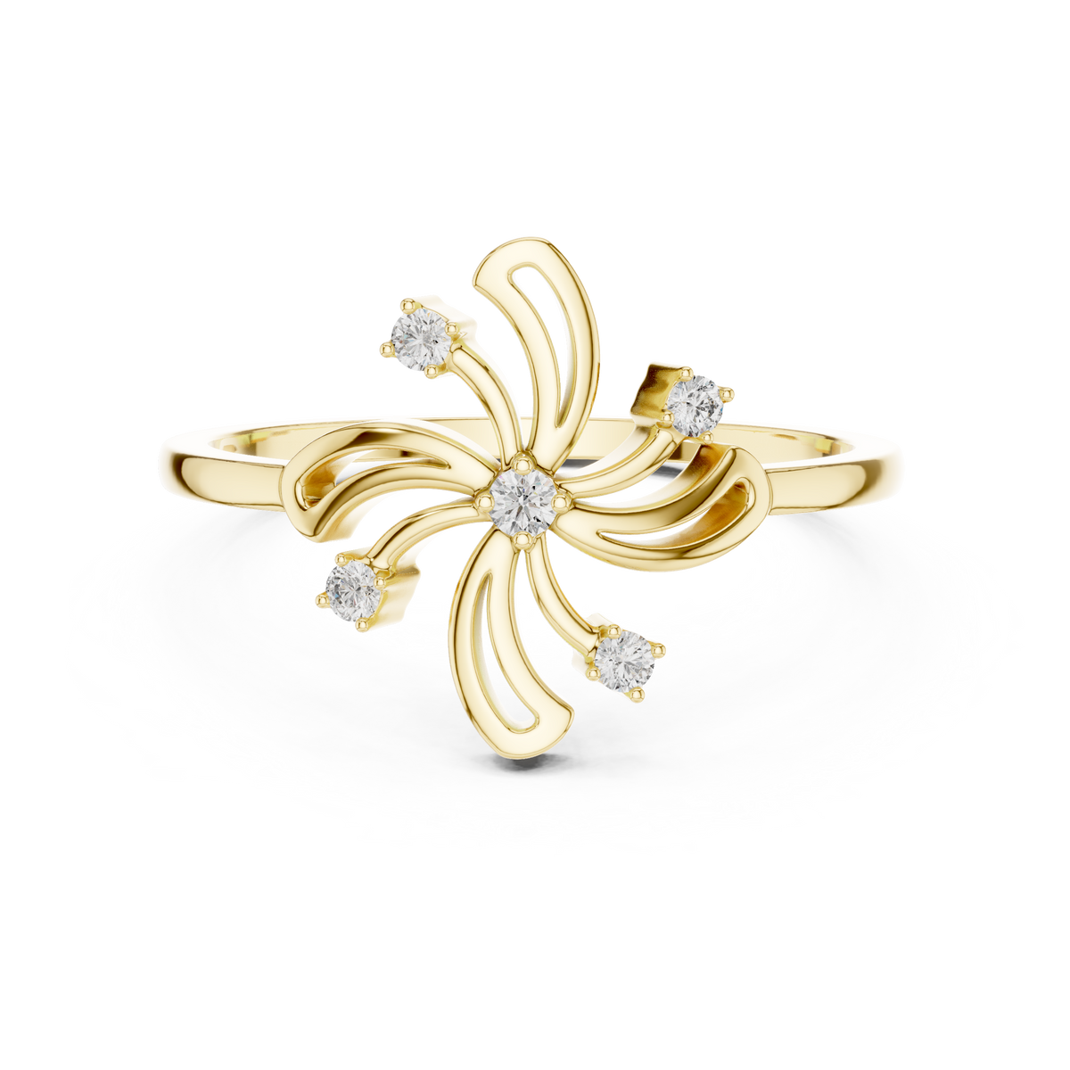 Celestia Vine Lab Grown Diamond Ring