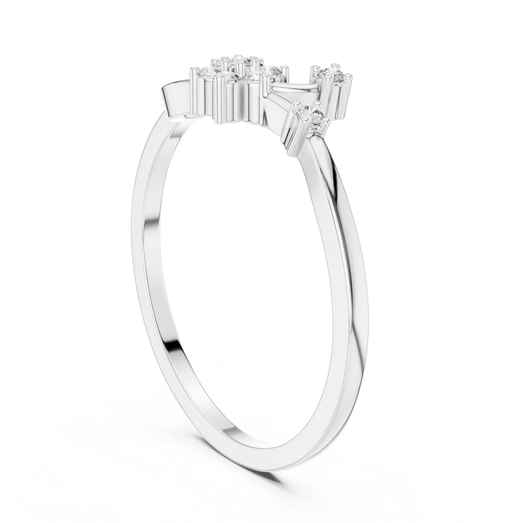 Blooming Elegance Lab Grown Diamond Ring for Women
