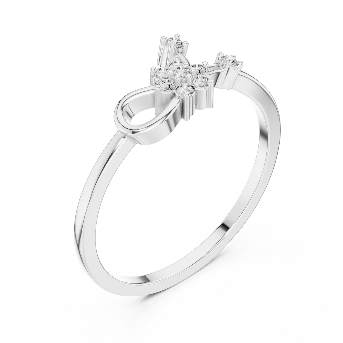 Blooming Elegance Lab Grown Diamond Ring for Women