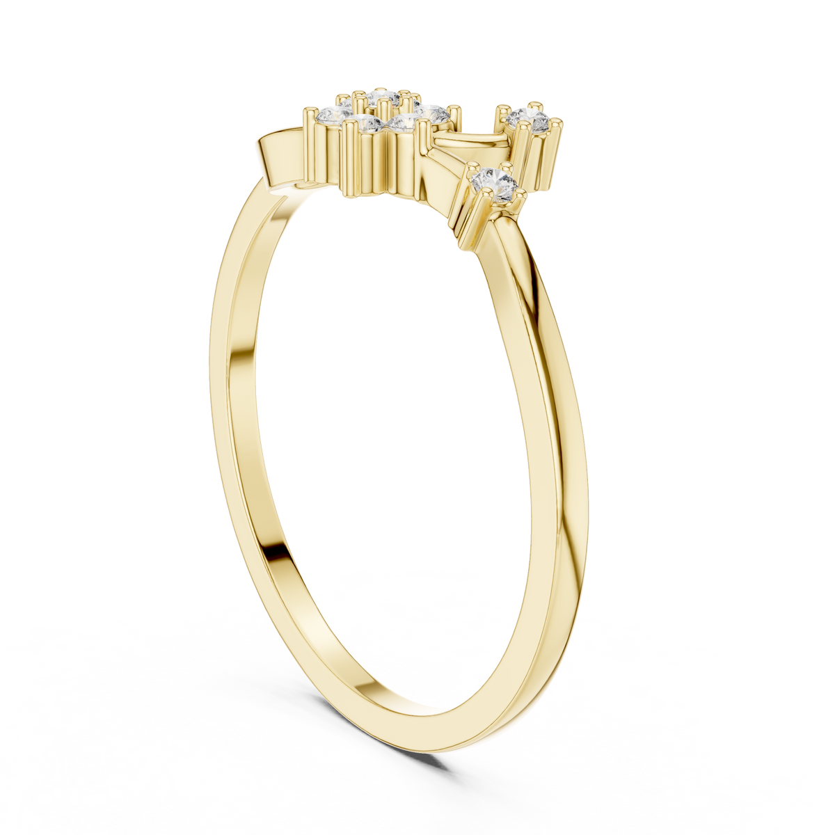 Blooming Elegance Lab Grown Diamond Ring for Women
