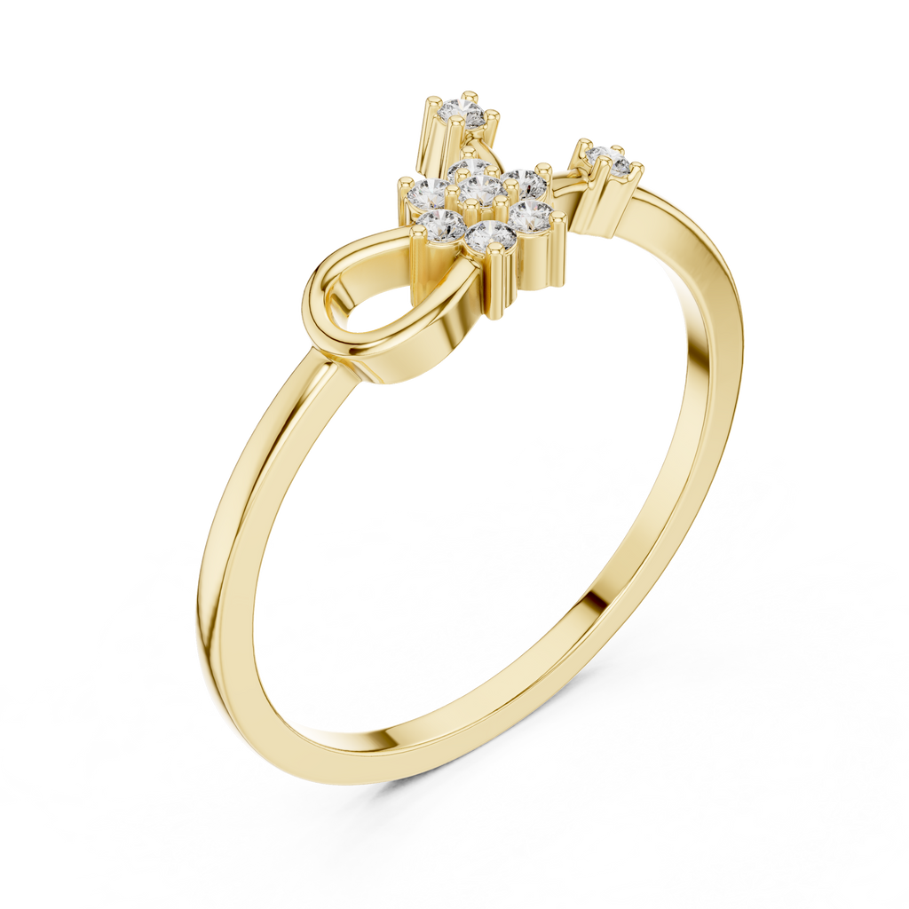 Blooming Elegance Lab Grown Diamond Ring for Women