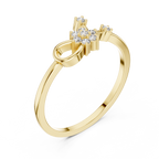 Blooming Elegance Lab Grown Diamond Ring for Women
