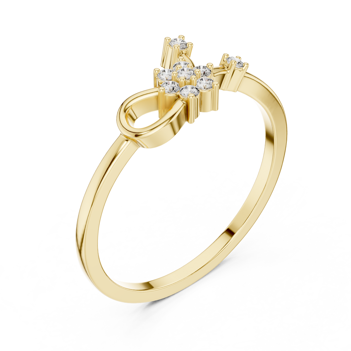 Blooming Elegance Lab Grown Diamond Ring for Women