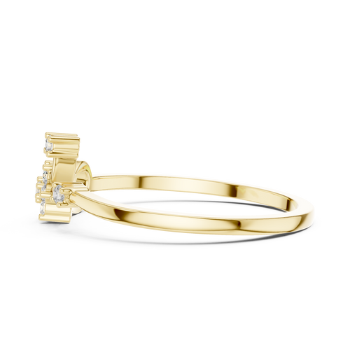 Blooming Elegance Lab Grown Diamond Ring for Women