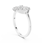 Botanical Orbit Lab Grown Diamond Ring for Women