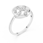 Botanical Orbit Lab Grown Diamond Ring for Women