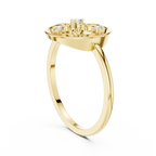 Botanical Orbit Lab Grown Diamond Ring for Women