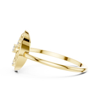 Botanical Orbit Lab Grown Diamond Ring for Women