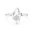 Leafline Radiance Lab Grown Diamond Ring for Women