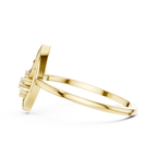 Leafline Radiance Lab Grown Diamond Ring for Women