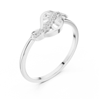 Flowing Grace Lab Grown Diamond Ring for Women