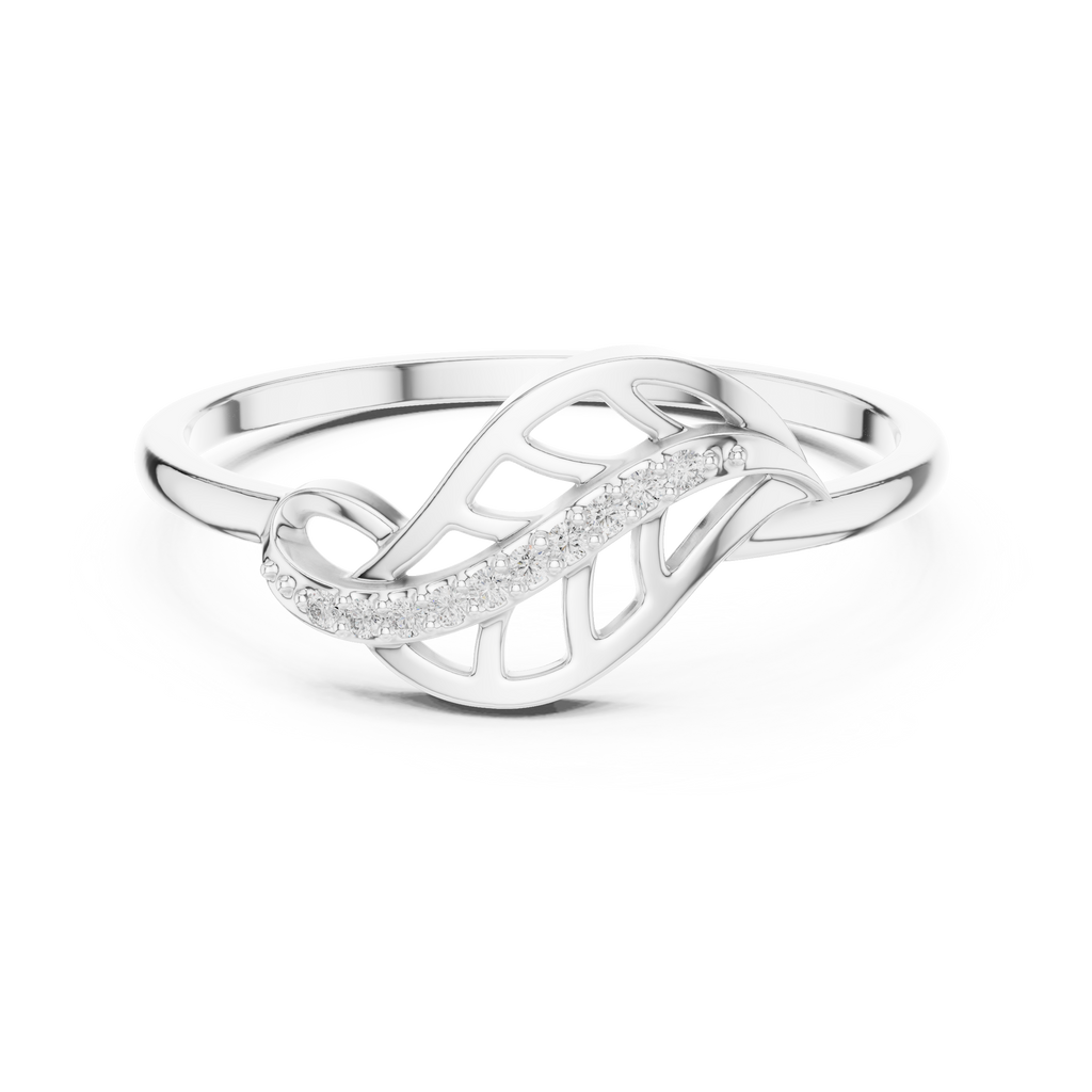 Flowing Grace Lab Grown Diamond Ring for Women