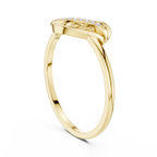 Flowing Grace Lab Grown Diamond Ring for Women