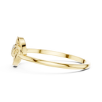 Flowing Grace Lab Grown Diamond Ring for Women