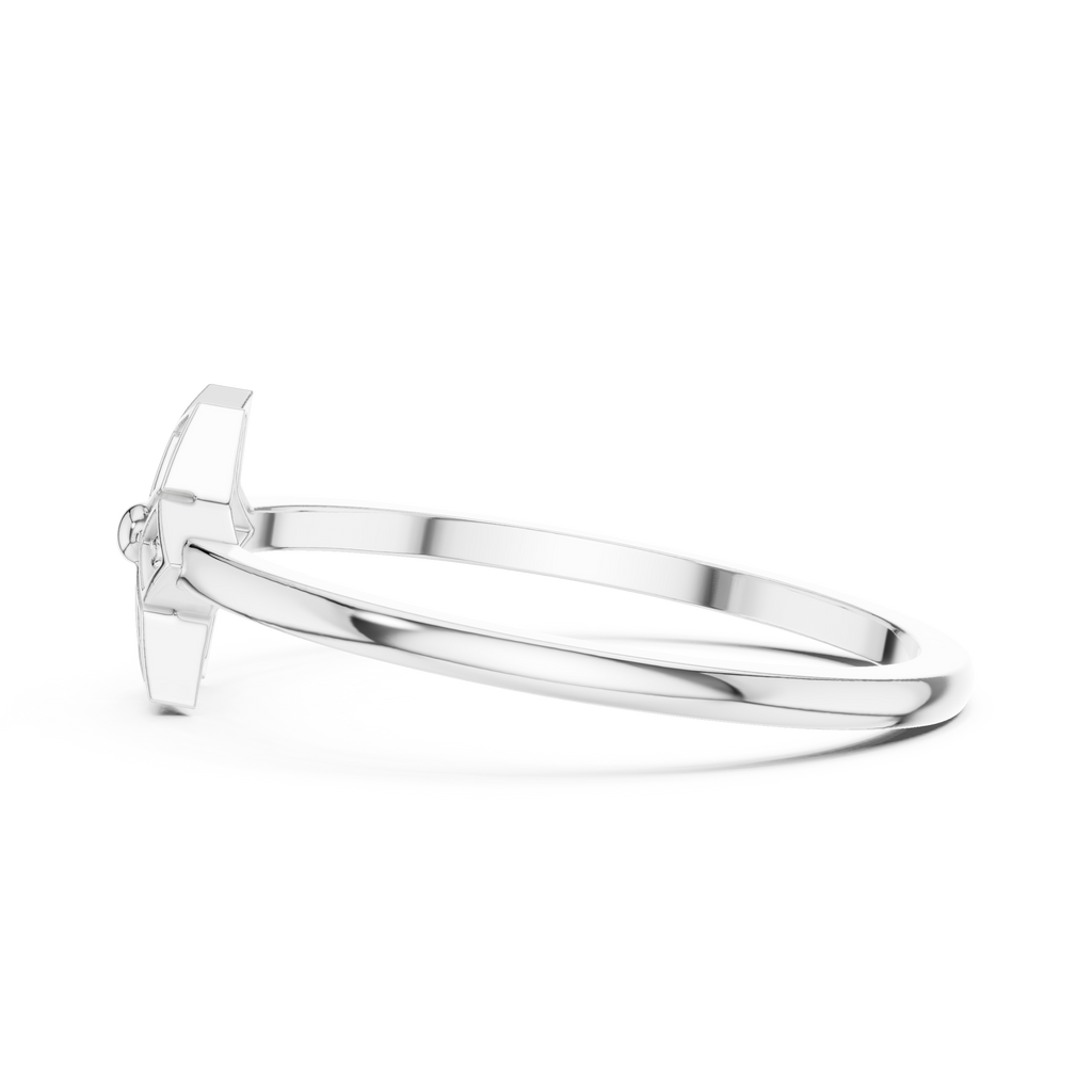 Geometric Radiance Lab Grown Diamond Ring for Women
