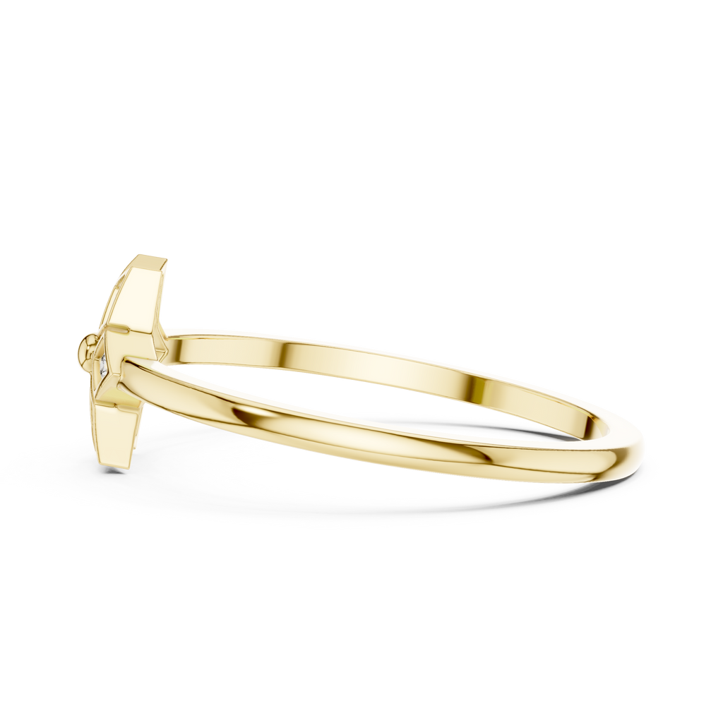 Geometric Radiance Lab Grown Diamond Ring for Women