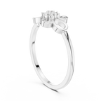 Petal Grace Lab Grown Diamond Ring for Women