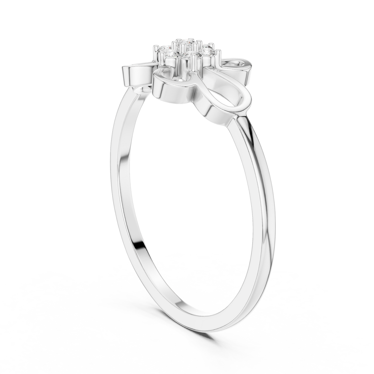 Petal Grace Lab Grown Diamond Ring for Women