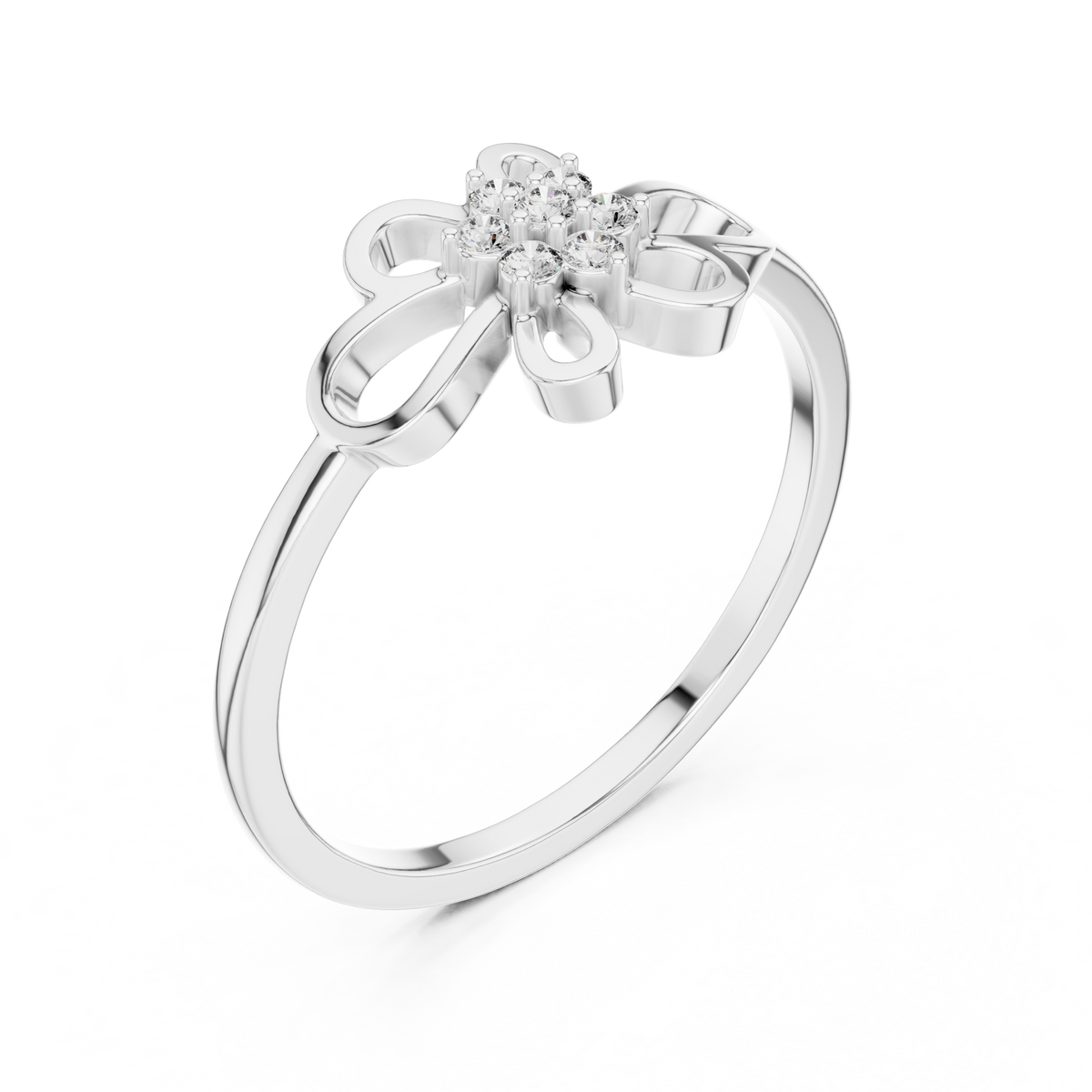 Petal Grace Lab Grown Diamond Ring for Women
