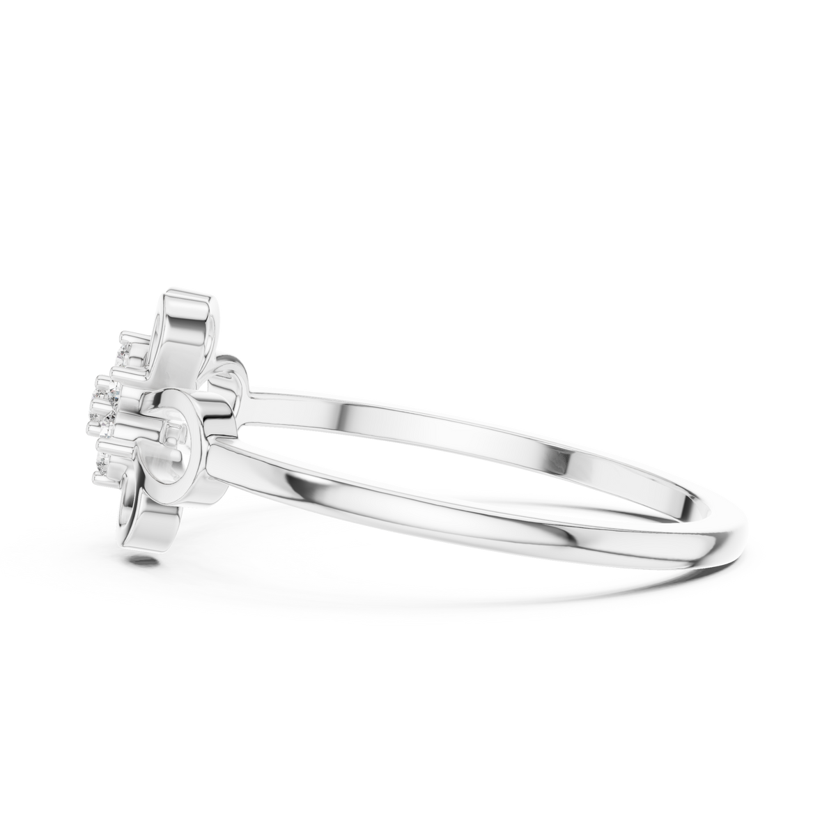 Petal Grace Lab Grown Diamond Ring for Women