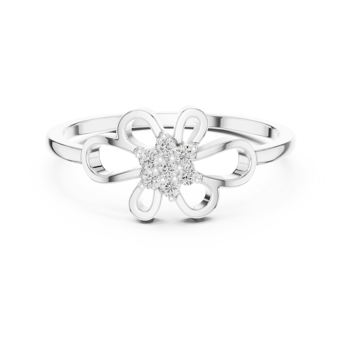 Petal Grace Lab Grown Diamond Ring for Women