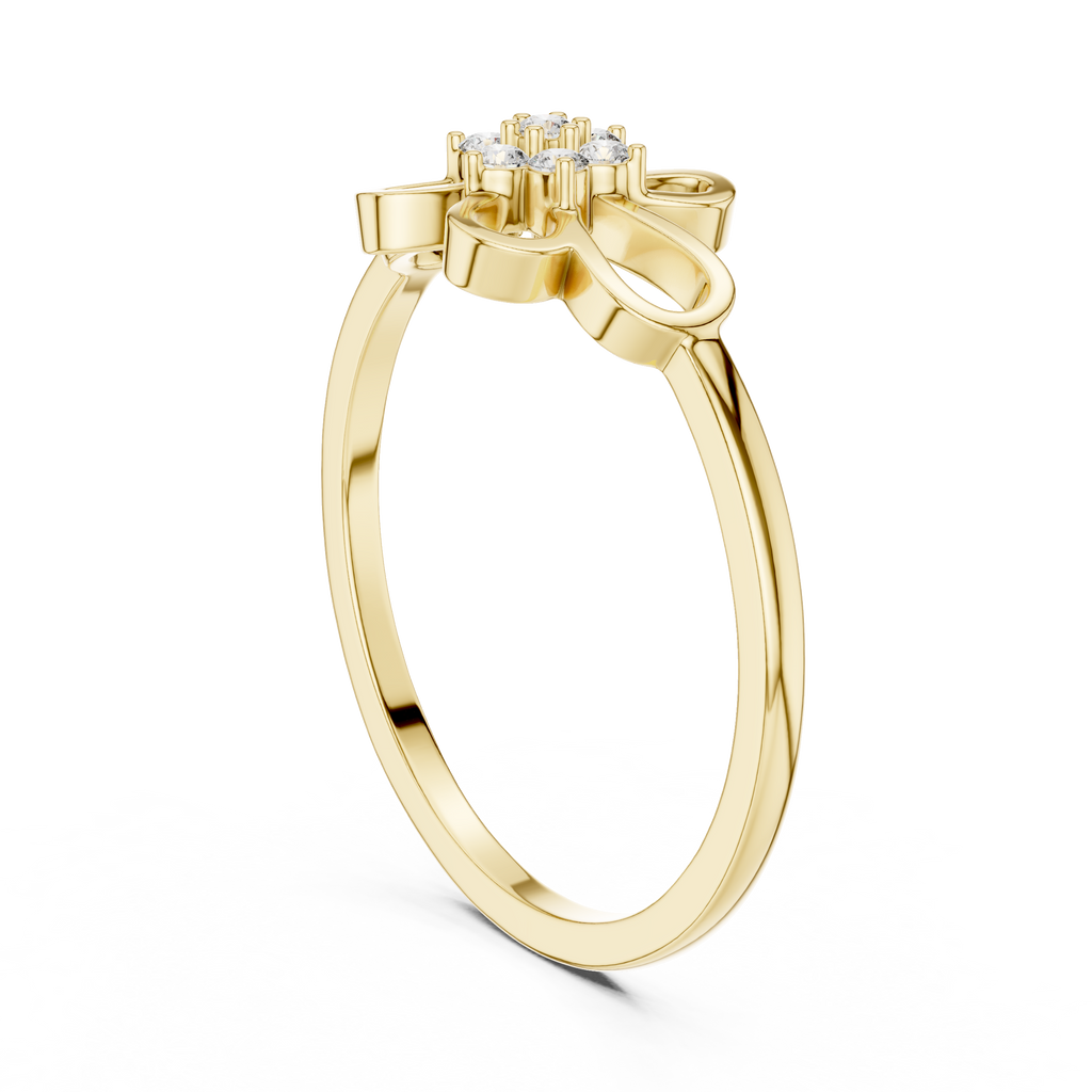 Petal Grace Lab Grown Diamond Ring for Women