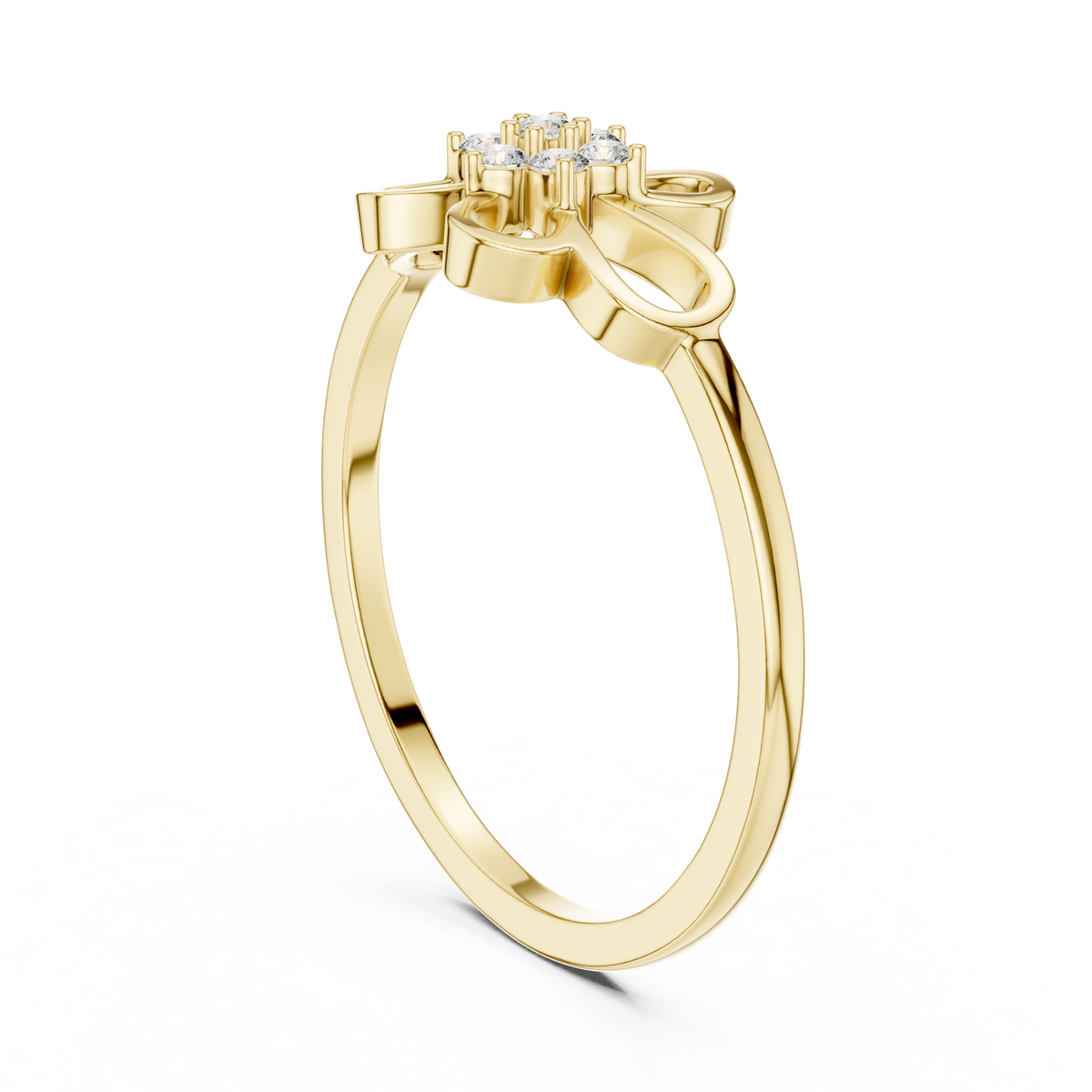 Petal Grace Lab Grown Diamond Ring for Women