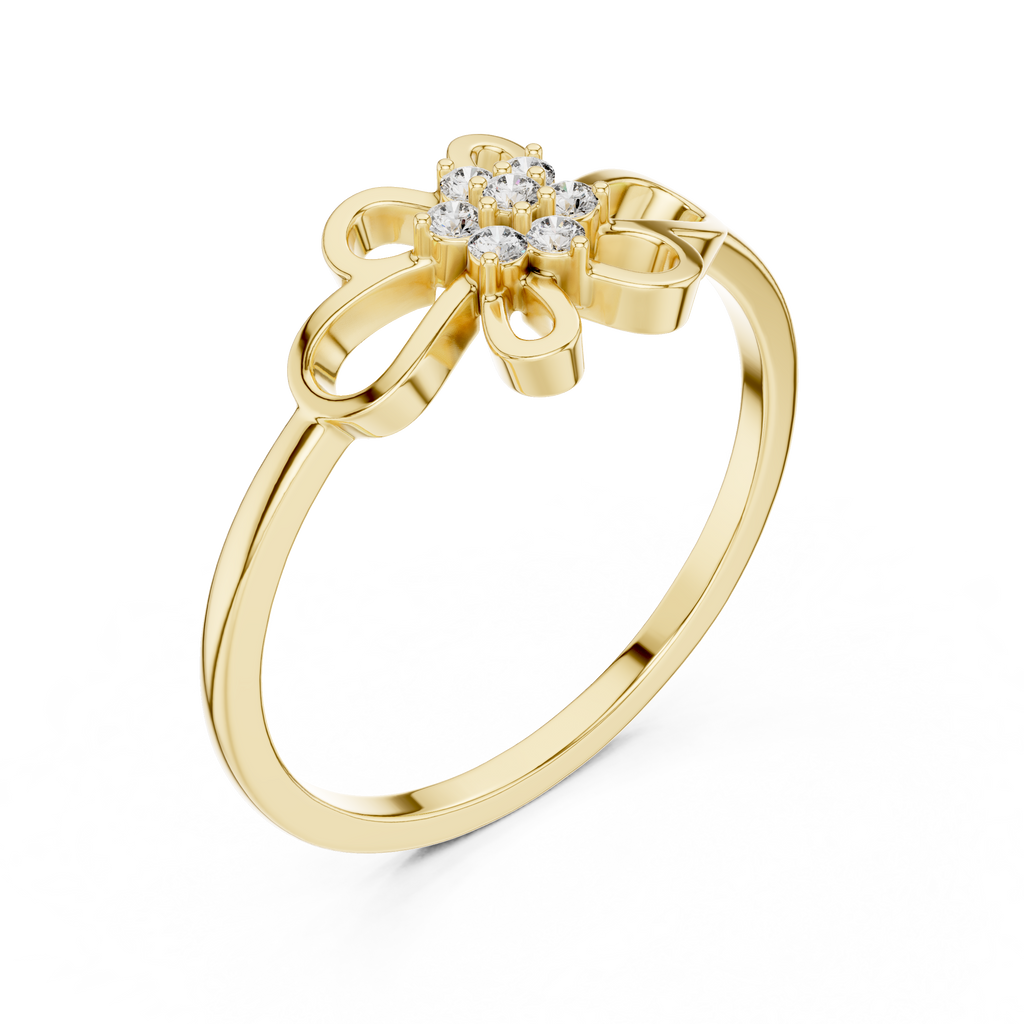 Petal Grace Lab Grown Diamond Ring for Women