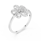 Ornate Bloom Lab Grown Diamond Ring for Women