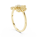 Ornate Bloom Lab Grown Diamond Ring for Women
