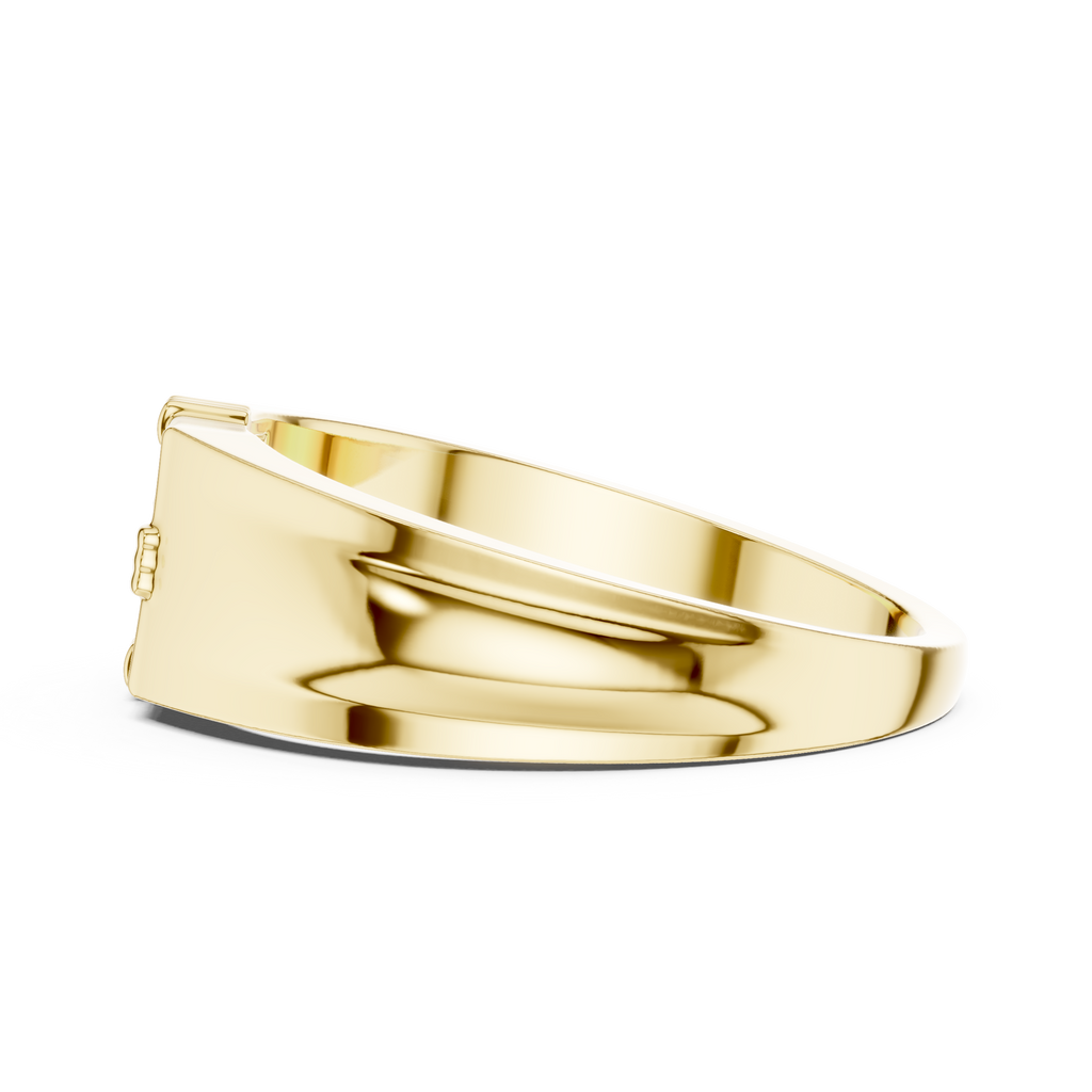 Tavren Diamond Signet Lab Grown Diamond Ring For Him