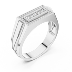 Valora Recta Lab Grown Diamond Ring For Him