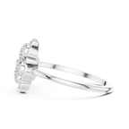 Amorette Trifolium Lab Grown Diamond Ring