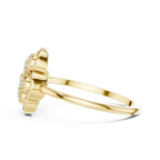 Amorette Trifolium Lab Grown Diamond Ring
