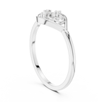 Seraphine Scrollwork Lab Grown Diamond Ring