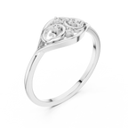 Seraphine Scrollwork Lab Grown Diamond Ring