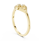 Seraphine Scrollwork Lab Grown Diamond Ring