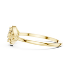 Seraphine Scrollwork Lab Grown Diamond Ring