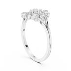 Aurelia Floral Halo Lab Grown Diamond Ring