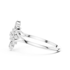 Aurelia Floral Halo Lab Grown Diamond Ring