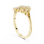Aurelia Floral Halo Lab Grown Diamond Ring