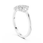 Elara Petal Halo Lab Grown Diamond Ring