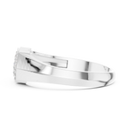 Veyra Geometric Lab Grown Diamond Ring in Real Gold