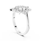 Solara Radiance Lab Grown Diamond Sunburst Ring