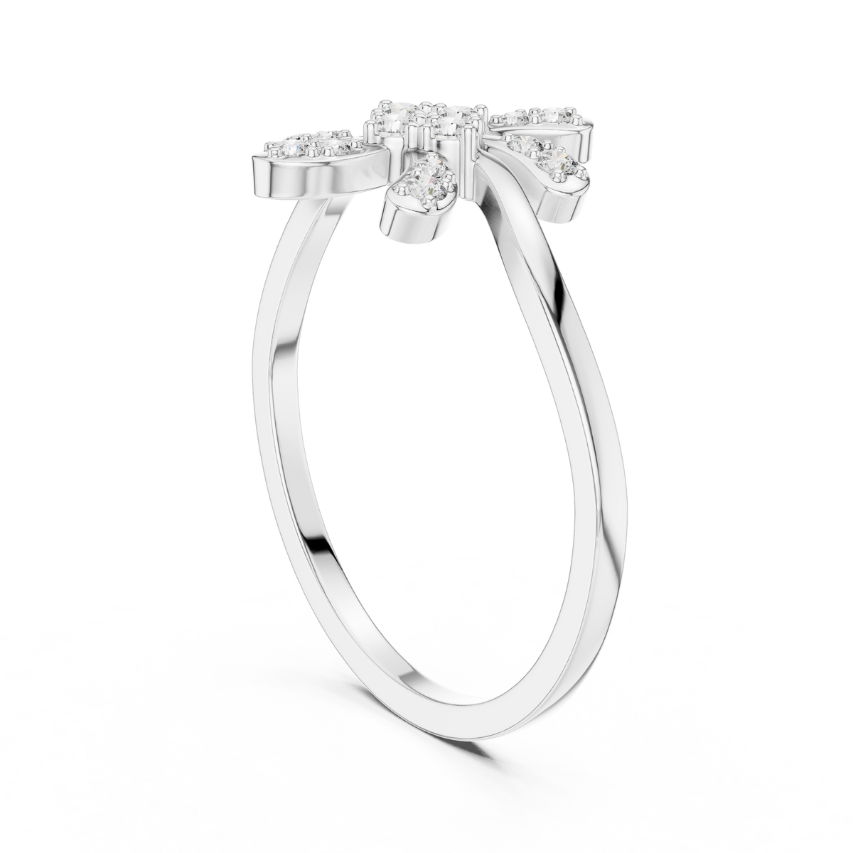 Élan Fleur Lab Grown Diamond Ring