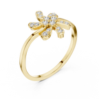 Élan Fleur Lab Grown Diamond Ring