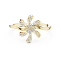 Élan Fleur Lab Grown Diamond Ring