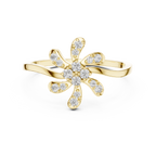 Élan Fleur Lab Grown Diamond Ring