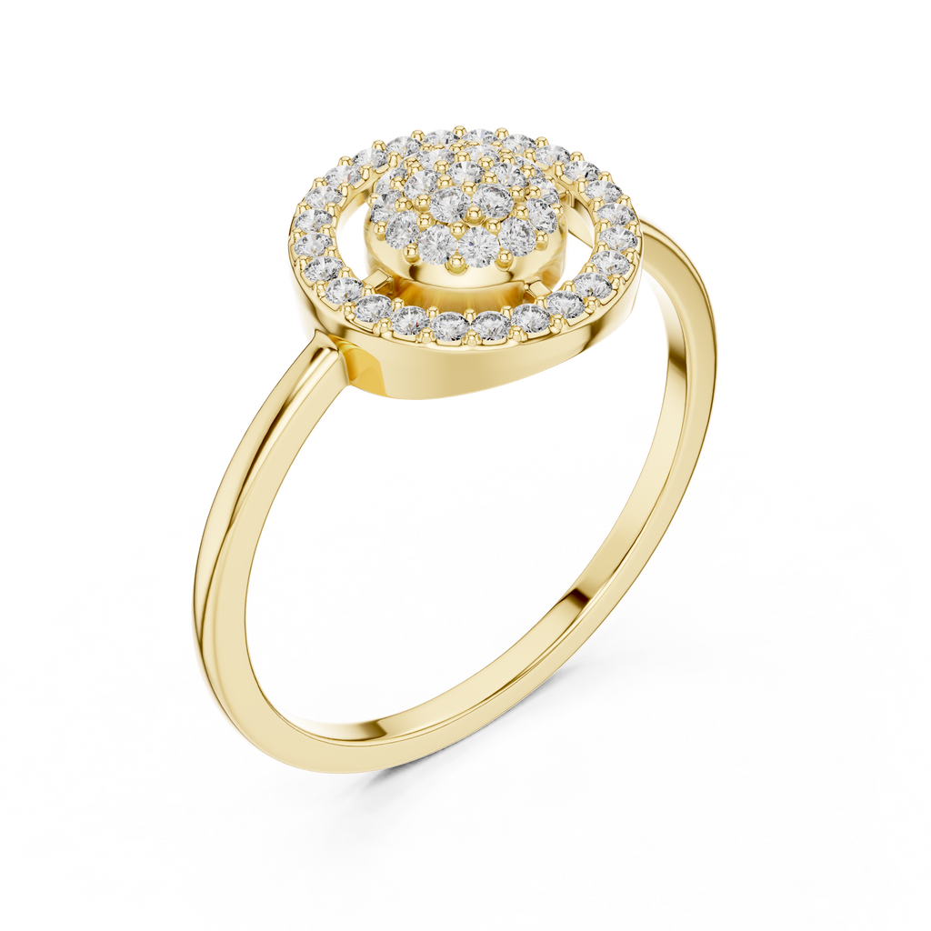 Celestine Orbit Diamond Ring 0.234 – Lab Grown Diamond