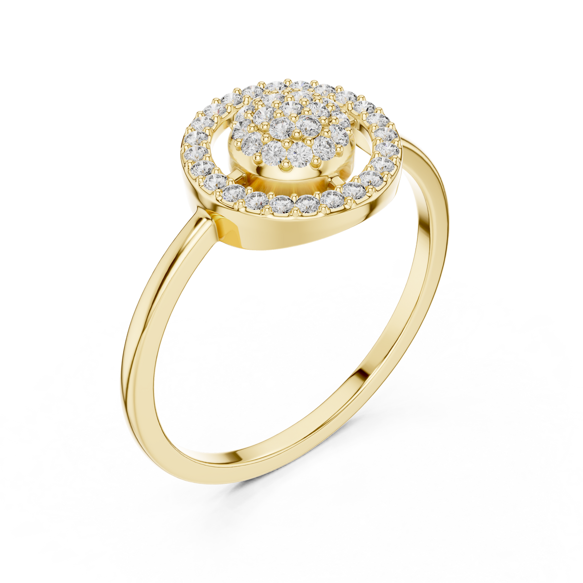 Celestine Orbit Diamond Ring 0.234 – Lab Grown Diamond